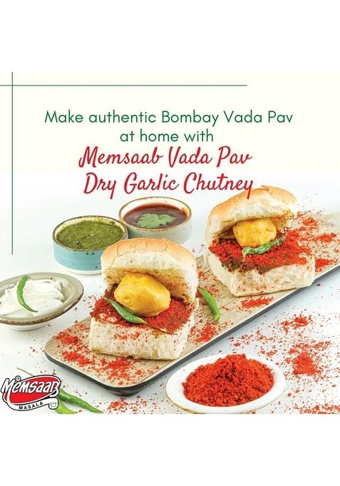 Memsaab Vada Pav Dry Garlic Chutney | Combo of 4