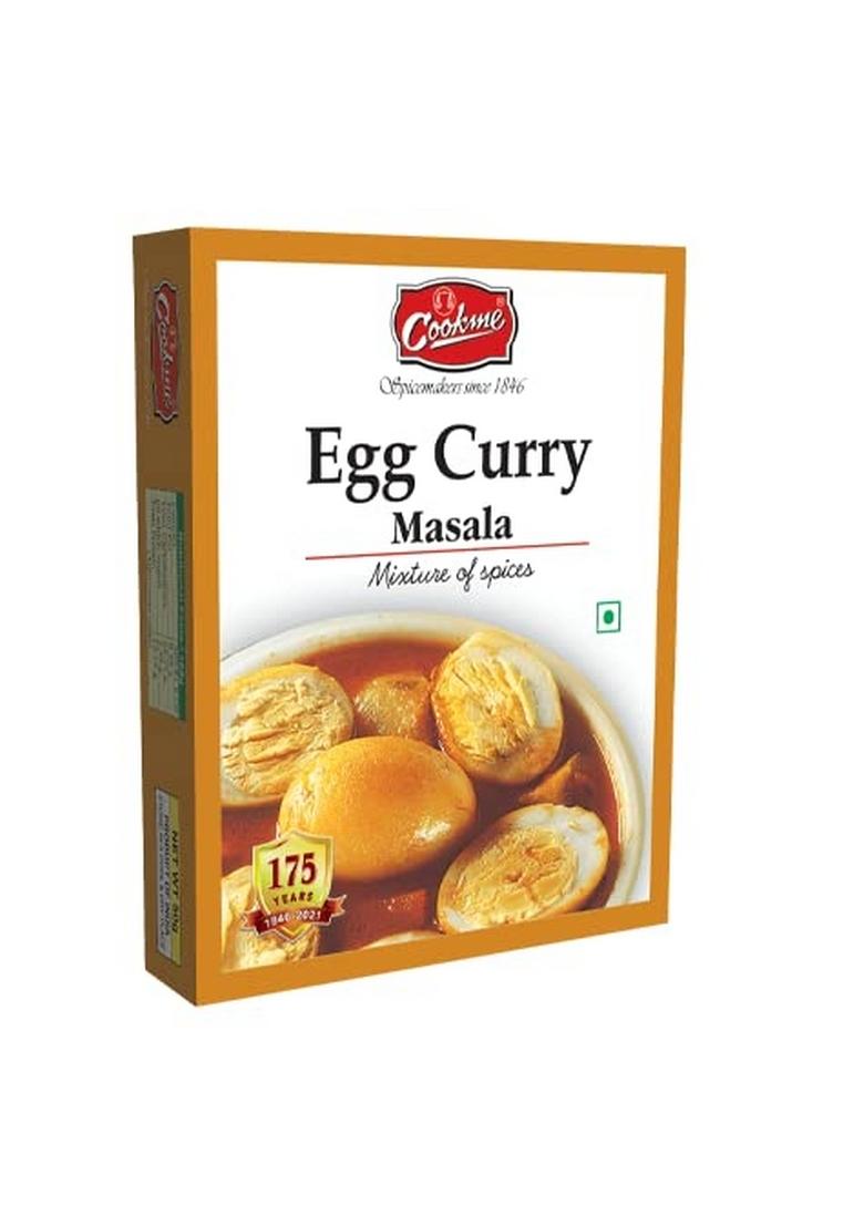 Cookme Egg Curry Masala Powder 50g | Spicy & Flavorful Blend for Delicious Perfect Quick Easy Indian Recipes Fresh Aromatic