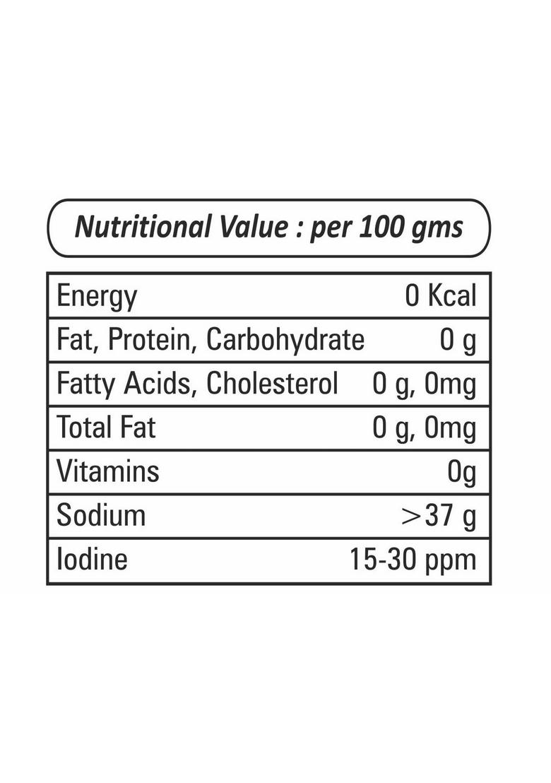 DR BRAND Crystal sea salt (natural iodine namak combo of 5 pack)