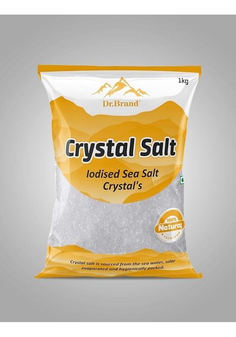 DR BRAND Crystal sea salt (natural iodine namak combo of 5 pack)