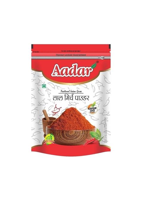 AADAR Spices Chilli Powder 500g - Premium Lal Mirch Powder, Red for Rich Flavor, Authentic Indian Masala, Ideal Spice Culinary Use, Kashmiri 500gm Pack