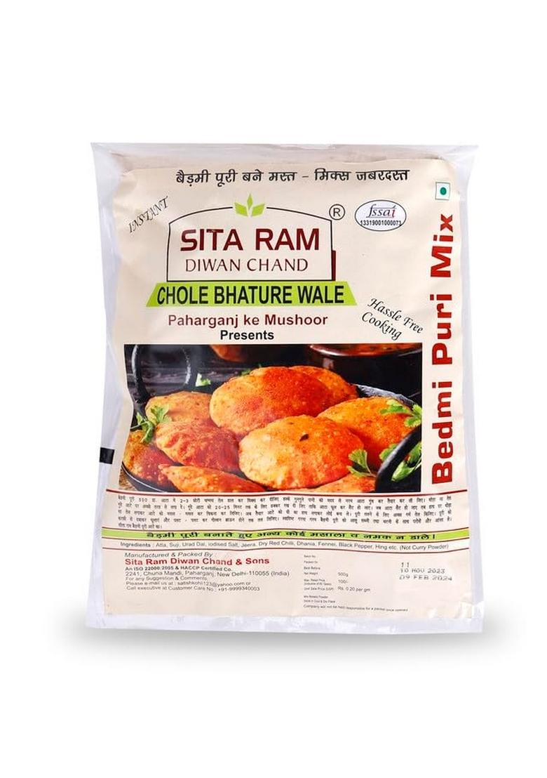 Sita Ram Diwan Chand Bedmi Puri Mixture | Ready to Cook Instant Flour Mix (500g)