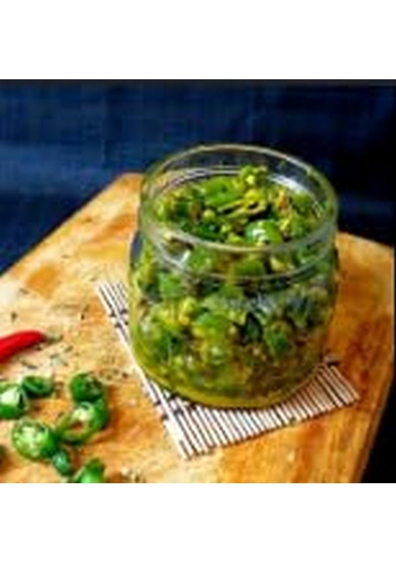 RAJASTHAN DESI FOOD CART BAZAAR Rajasthani Home Made Athana Mirch Pickle, Chilli Pickle
