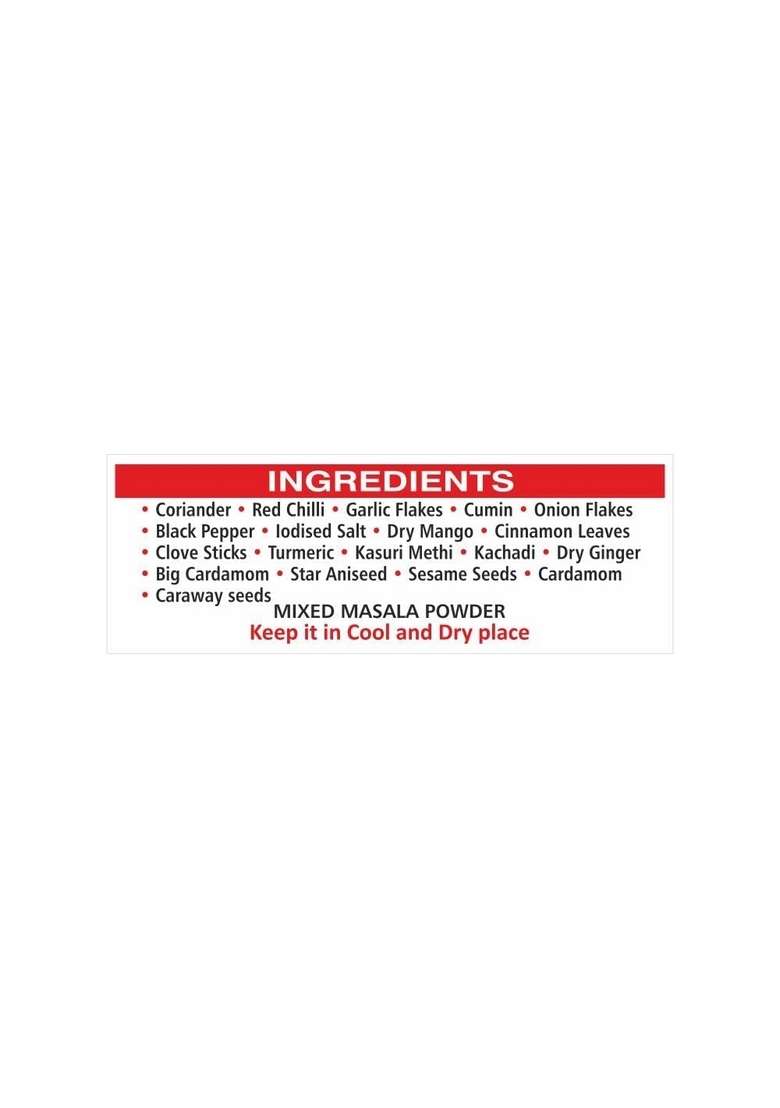 Badshah Punjabi Chhole Masala Powder | Blended Spice Mix for Healthy Delicious & Flavourful Cooking Easy to Cook Hygienically Packed No Preservatives Pack of 1 Kg - Indya