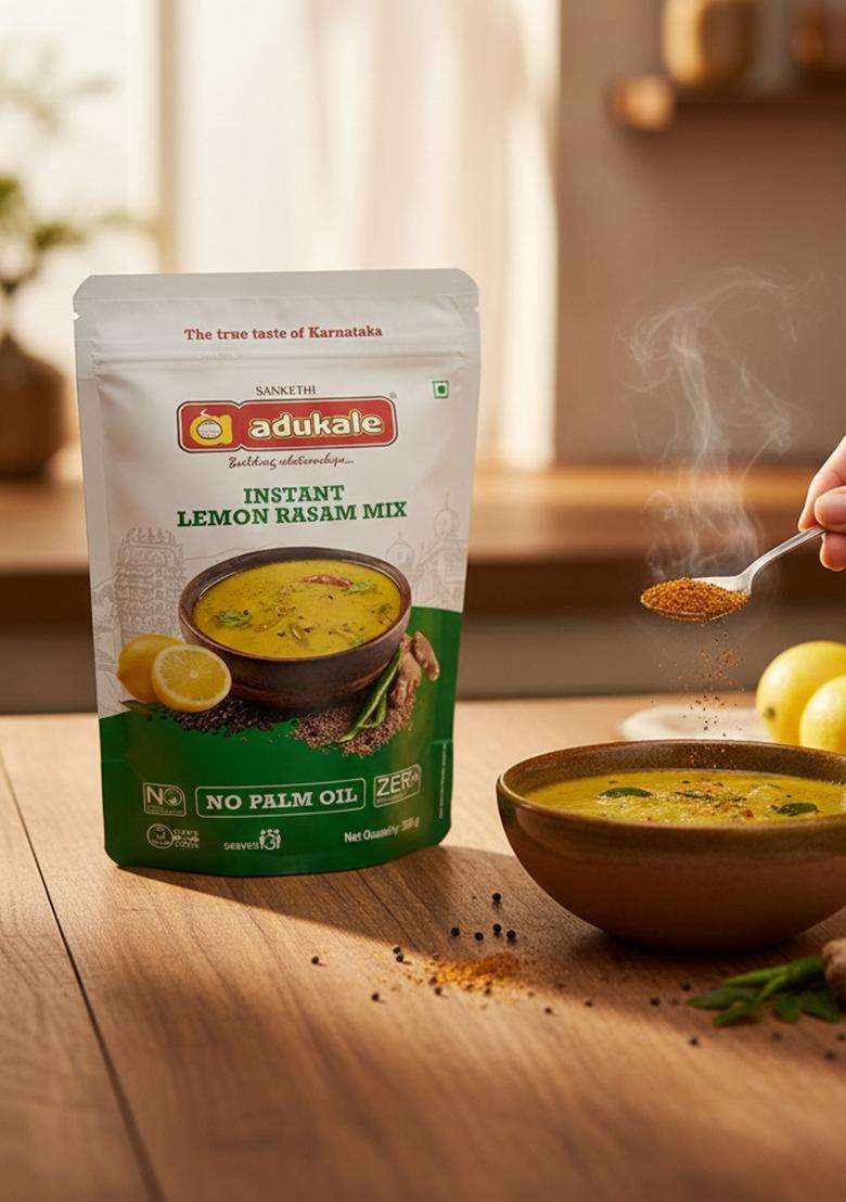 Adukale Instant Lemon Rasam, 200g - Indya