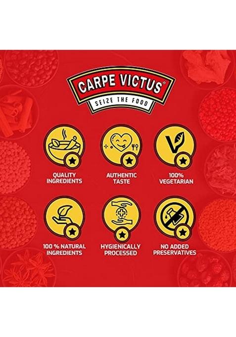 CARPE VICTUS Authentic Mumbai Frankie Masala Pack of 2 for Franky, Wraps, Tacos & Vegetarian Food, Multipurpose Masalas Seasonings Sprinklers Cooking Garnishing, 100 gms each