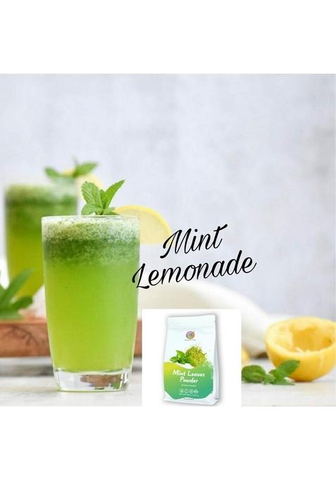 SAIPRO Nature our Future Mint Leaves Powder 100 gm, Natural Dry Pudina For beverages, mocktail, vegetables, fruit salads, grain salads | No Artificial Flavours, Colours, Mentha Powder| Leaf Powder, All Purpose Seasoning, Vegan, Gluten Free