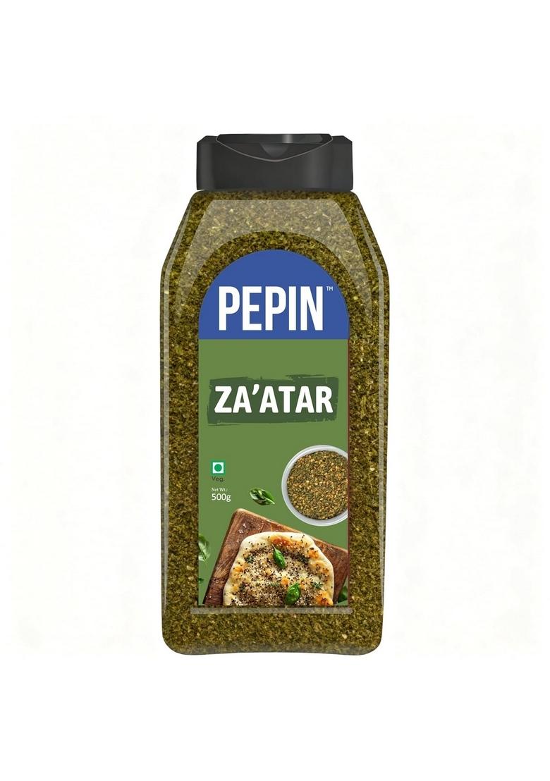 Pepin Zaatar Seasoning Powder, Vegetarian Middle Estern Spice Mix, 500g, Pure Blend