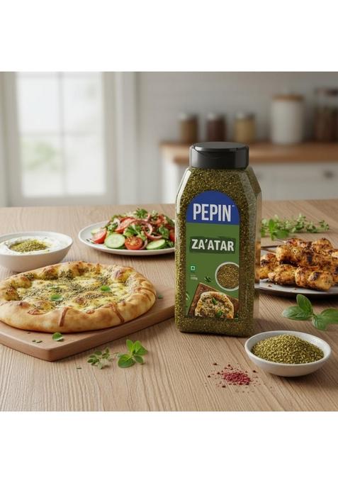 Pepin Zaatar Seasoning Powder, Vegetarian Middle Estern Spice Mix, 500g, Pure Blend