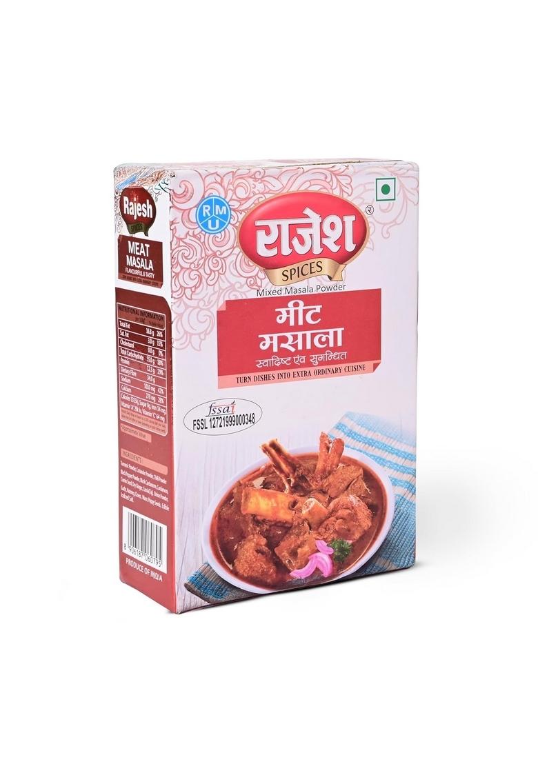 Rajesh Meat Masala Powder, Spices With Natural Ingredients For Delicious Cooking