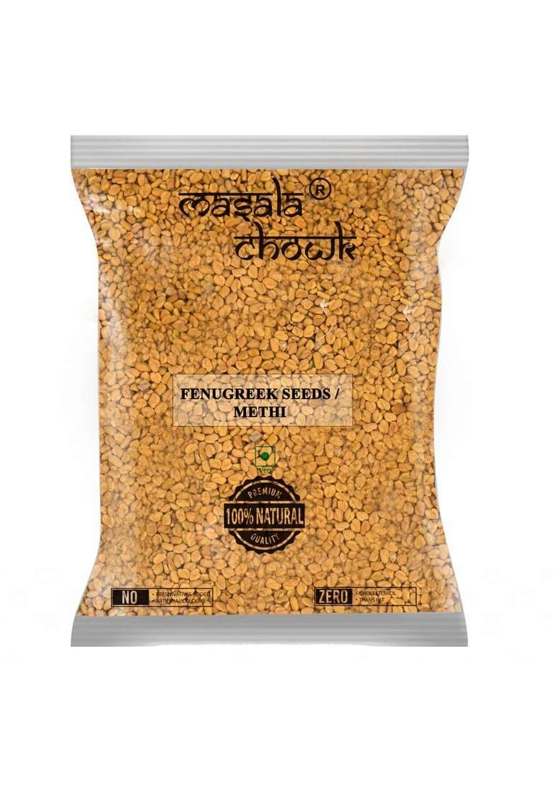 Masala Chowk Natural Methi (Fenugreek) Whole, 1Kg - Indya