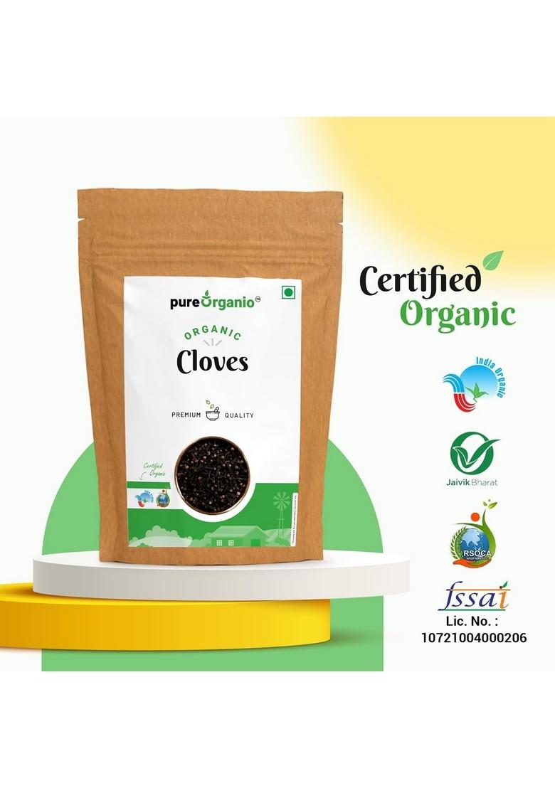Pure Organio organic Cloves Whole