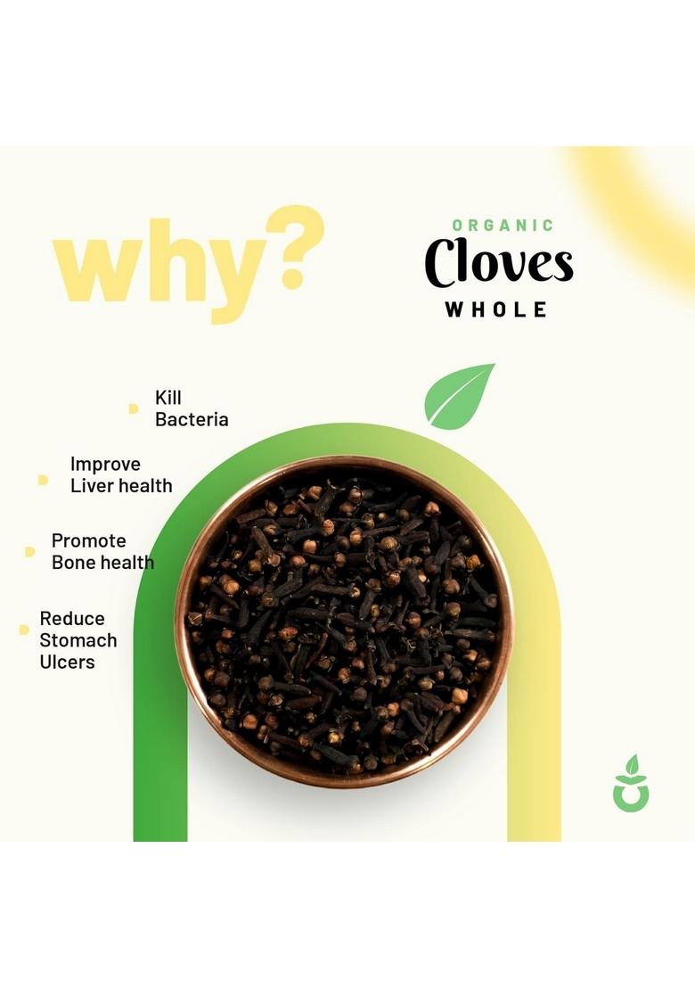 Pure Organio organic Cloves Whole
