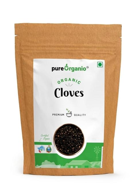 Pure Organio organic Cloves Whole - laung clove Spices (200 Gm)