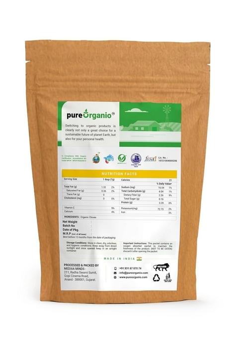 Pure Organio organic Cloves Whole