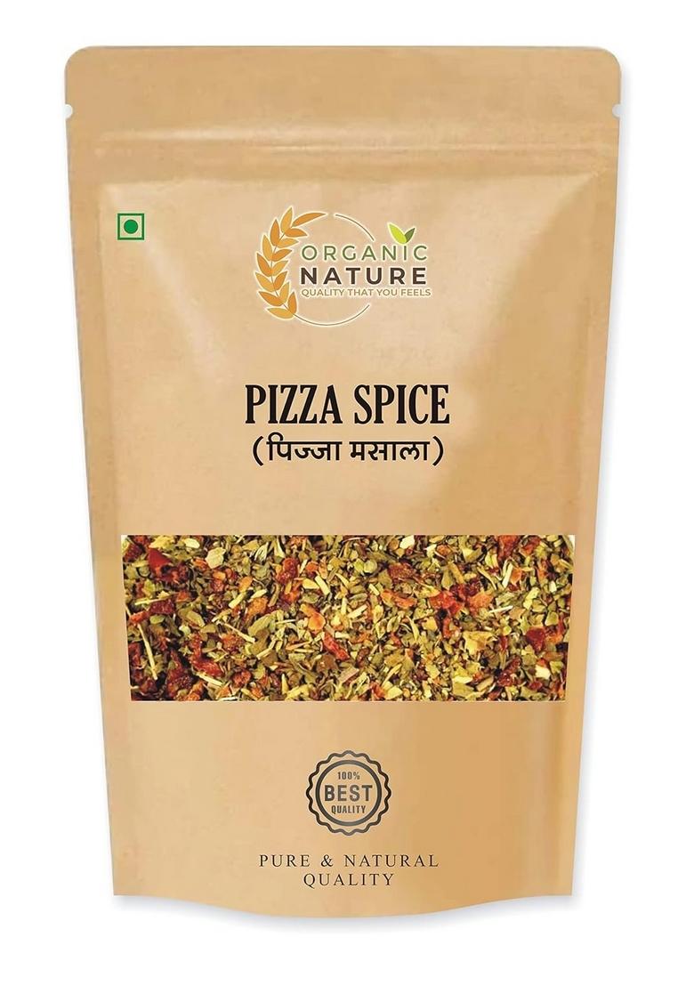 ORGANIC NATURE Pizza Spice Mix Herbs Oregano Seasoning Pack of 100 GRAM