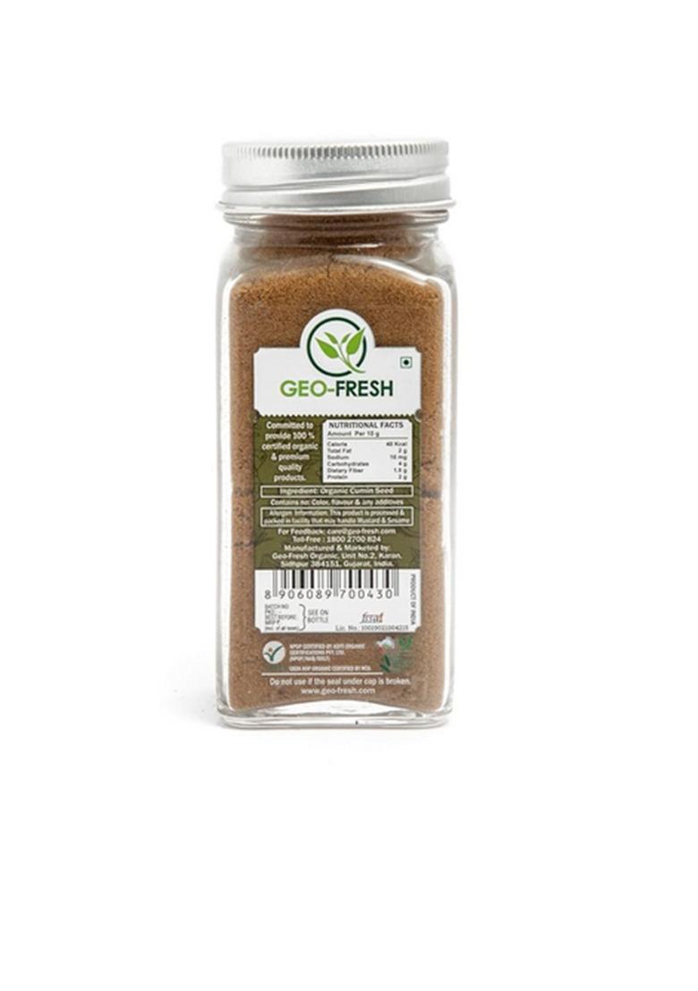 Geo-Fresh USDA Certified Organic Cumin Powder 50 grams