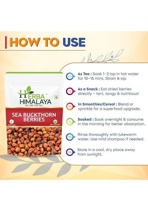 Herba Himalaya Dry Sea Buckthorn Berries