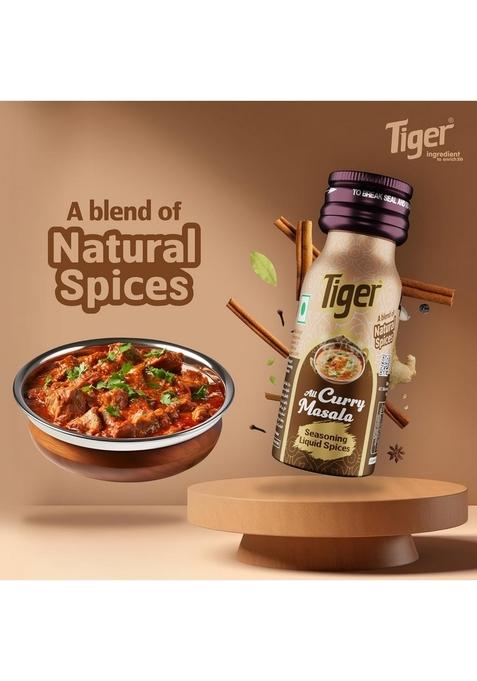 TIGER All Curry Masala | Biryani Barbeque Smoky Tandoori Tikka Essence Seasoning Liquid Spices