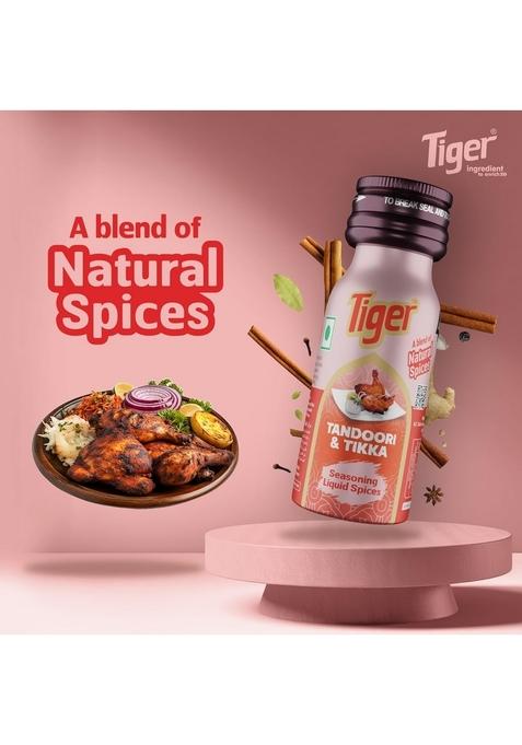 TIGER All Curry Masala | Biryani Barbeque Smoky Tandoori Tikka Essence Seasoning Liquid Spices