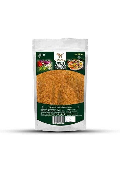 HAVAKO Sambar Powder, Traditional Indian Spice Mix, 200g MALABAR Special