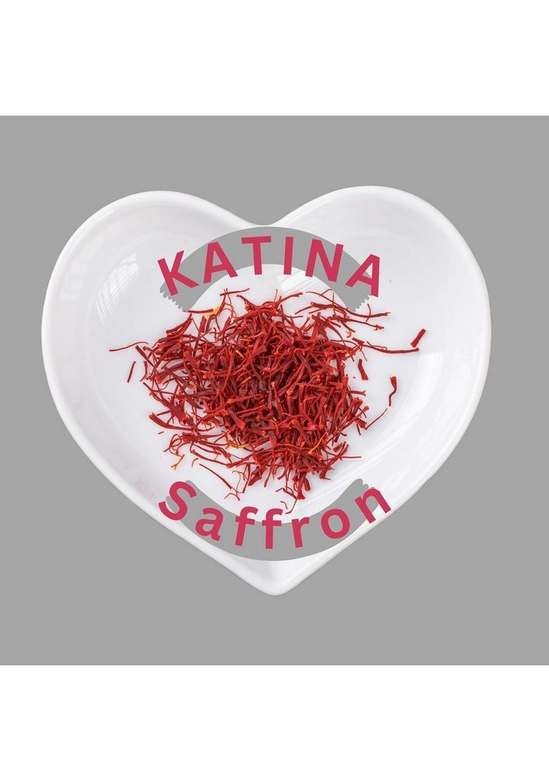 KATINA Saffron Original 0.25G | Pure Kashmiri Mongra Kesar Organic for Cooking, Pooja, Beauty & Health Fresh Rich Aroma Flavor Jafran Pregnant women, Face, 100% Natural Grade A1+++ Saffron/Kumkuma puvvu/Kungumapoo/Kesar