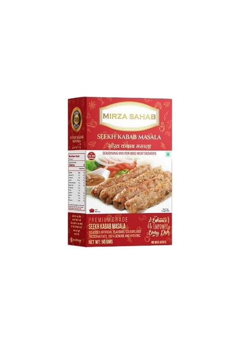 Mirza Sahab Seekh Kabab Masala - Exquisite Spice Mix for Mouth-Watering Kababs (50 Gram)