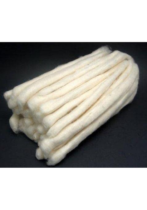 AKS Creations Raw Cotton Punis Pack For Charkha Khadi Thread 100 Grams Pack/Bundle