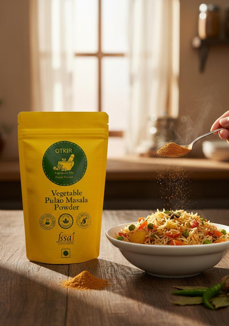 Otkir Vegetable Pulao Masala Powder (Sample Pouch)
