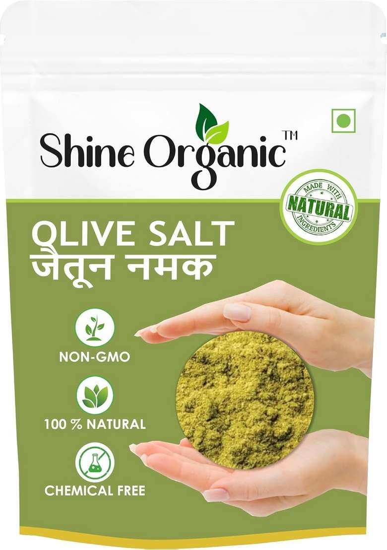 Shine Organic Zaitoon Ka Namak | Olive Salt Jaitoon - (100 gm) - Indya