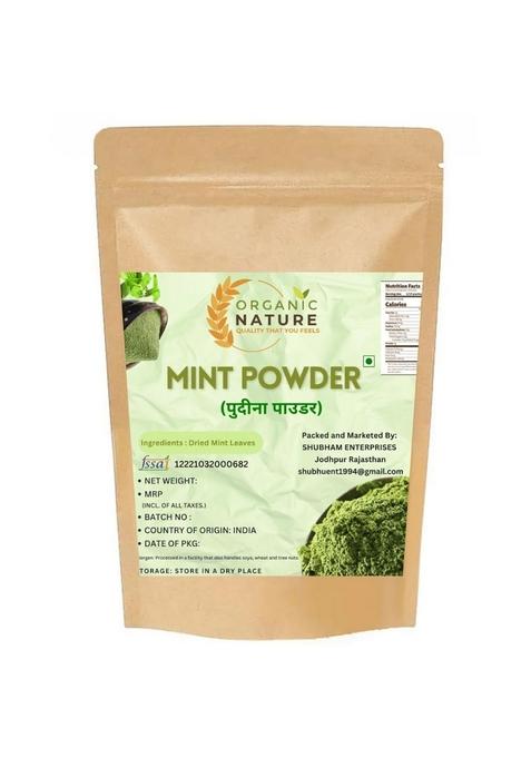 ORGANIC NATURE DRY PUDHINA POWDER PACK OF 200 GRAM