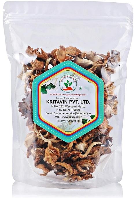 NOURCERY Dehydrated Oyster Mushroom, 1Kg (Pleurotus ostreatus)