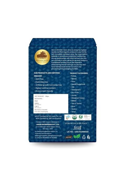 Organic Soul Whole GaramMasala Spices 100g | KhadaMasala Sabut Garam Masala Mix Cooking Spice