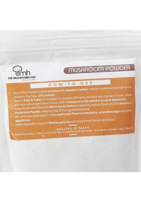 The Mushrooms Hub Dried Shiitake Powder Extract For Cooking (100 Gm)