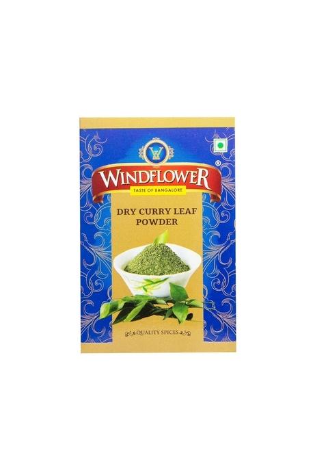 Windflower Dry Curry Leaf Powder | 100g Natural & Aromatic Ideal for Cooking, Seasoning South Indian Recipes