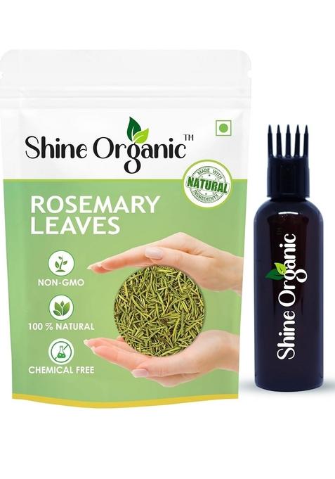 Shine Organic Rosemary Dried Leaf/Leaves with Applicator