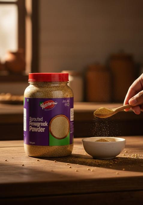 Nutriarrow Sprouted Fenugreek Powder, 100g (Pack of 1)