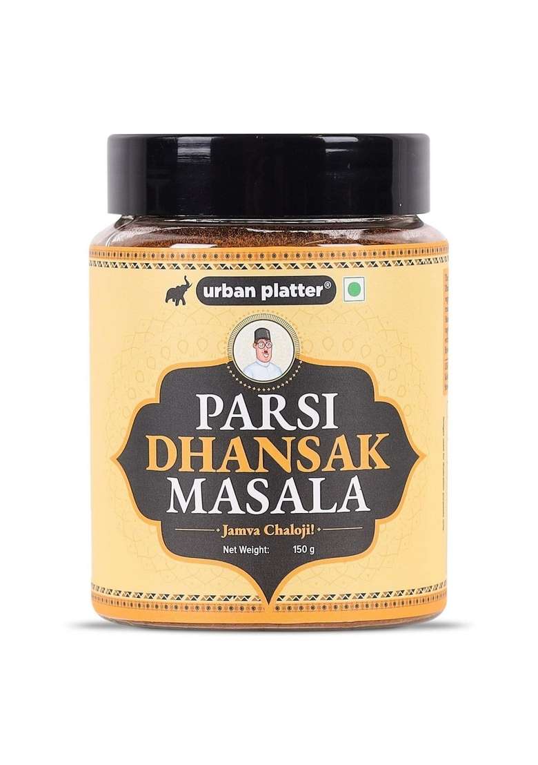 urban platter Parsi Dhansak Masala, 150g [ Aromatic and Flavourful | Artisanal Recipe Additives Preservatives-Free Natural Oils Preserved] - Indya