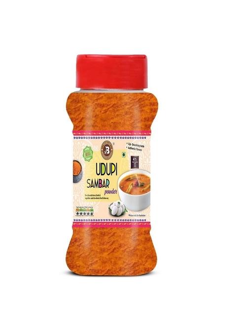 Brew Lab South Indian Udupi Sambar Masala | Authentic, mouth watering Spice Pure Mix for Daily Cooking-100 gm