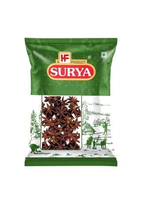 Surya HF, 100g Star Anise | Badhiyan Fool Whole Chakri Phool Khada Masala Spice Exotic Organic Spices