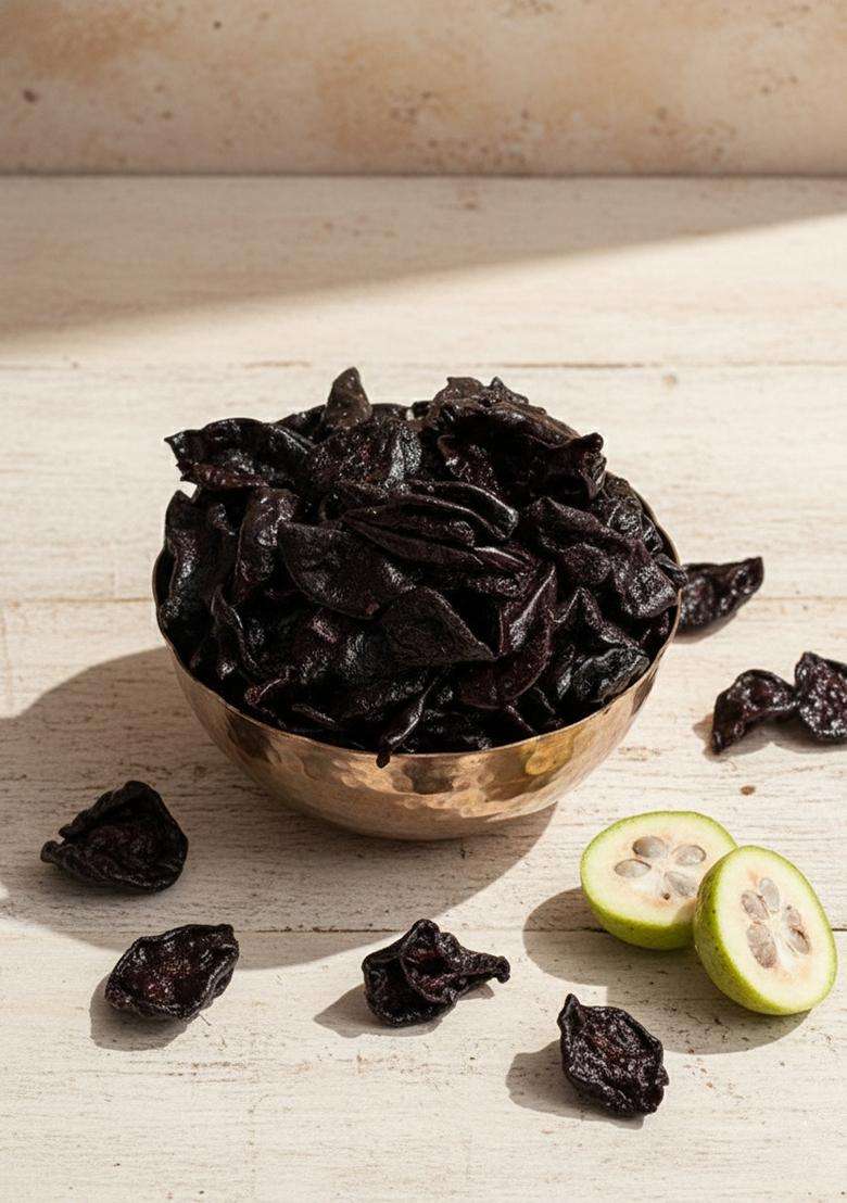Organic Bites Dried Kokum Rinds (Garcinia Indica) - 250 gm - Indya