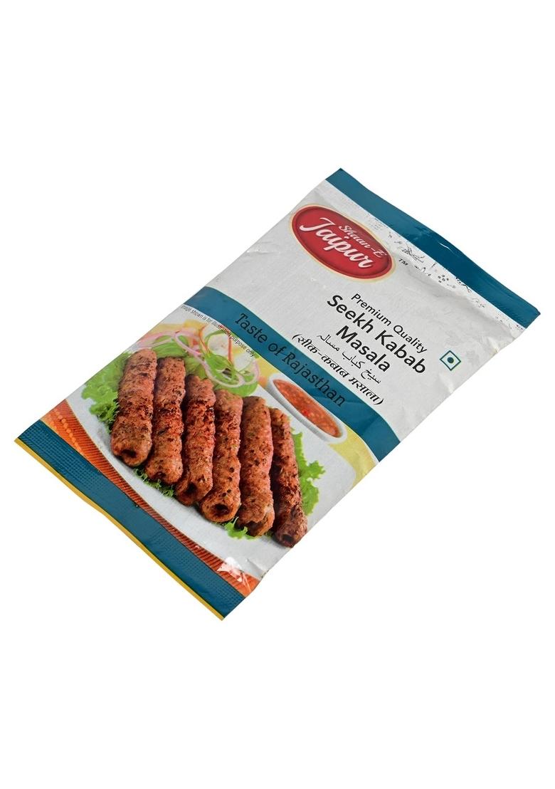 SHAAN-E JAIPUR Seekh Kabab Masala | Restaurant Style Kebab Mutton Tandoori |50 gm Each (Pack of 2)