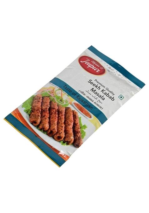 SHAAN-E JAIPUR Seekh Kabab Masala | Restaurant Style Kebab Mutton Tandoori |50 gm Each (Pack of 2)