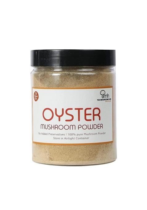 The Mushrooms Hub Oyster Mushroom Powder (200gms) No Added Preservatives | 100% Natural Dried