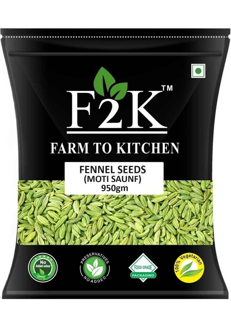 F2k Farm To Kitchen Saunf (Fennel Seeds) 1kg