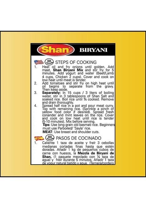 Shan Biryani Masala, 6 x 50 g