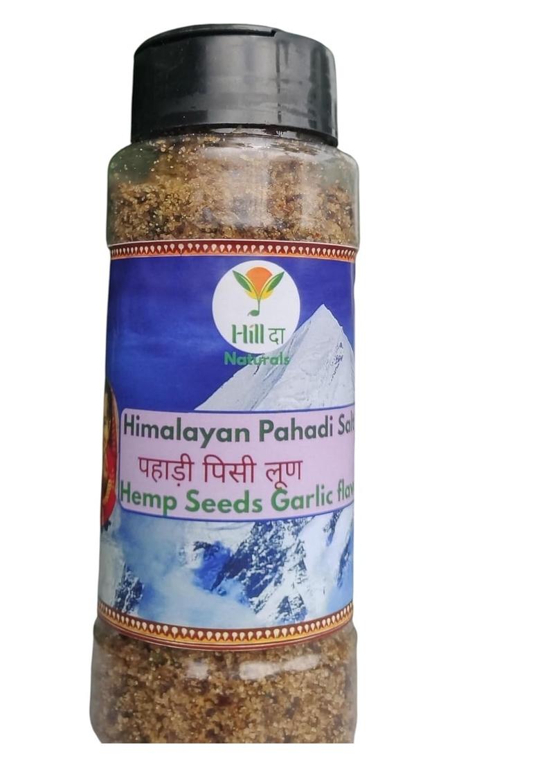 HILL DA NATURALS Himalayan Pahadi Spice Salt Collection, Traditional Flavoured Seasoning Combo, Hand-ground ( ) Assorted 3 Flavours