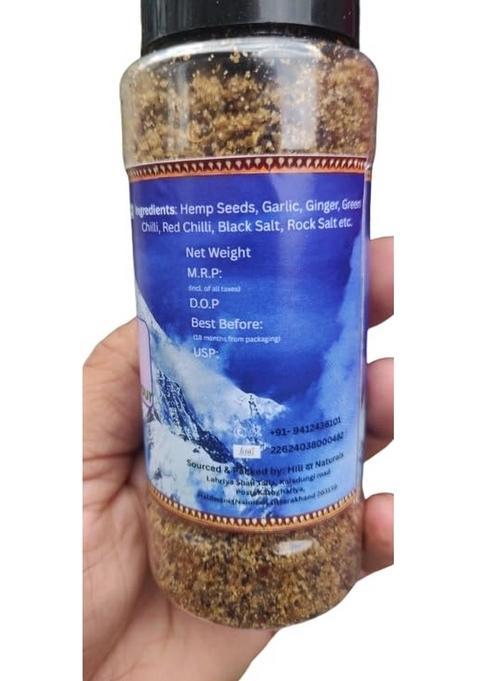 HILL DA NATURALS Himalayan Pahadi Spice Salt Collection, Traditional Flavoured Seasoning Combo, Hand-ground ( ) Assorted 3 Flavours