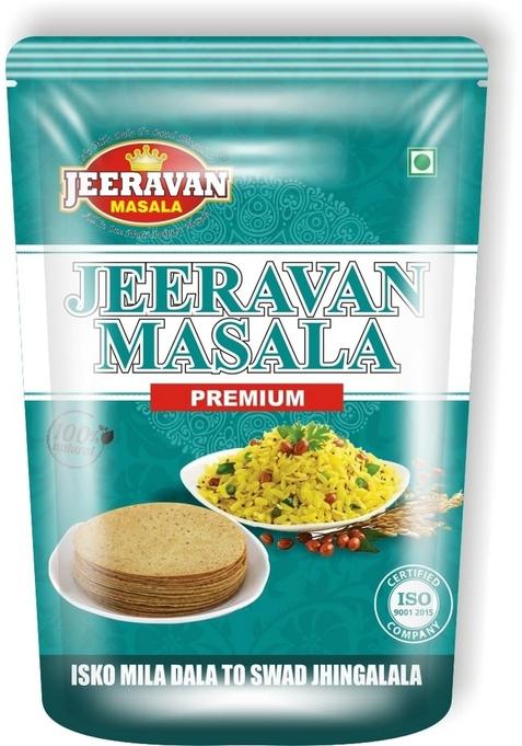 JEERAVAN Premium Masala 1kg For All Types of Savoury Dishes Like Puri, Parathas, Kachori, Samosa, Poha,Chole, Pav Bhaji, Papad, Sandwich, Pulao, Pakoras Salad - (Pack 1)
