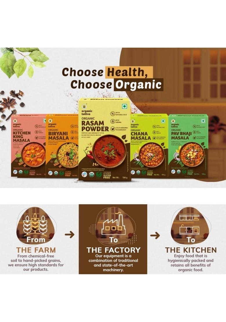 ORGANIC TATTVA Tattva, Rasam Powder